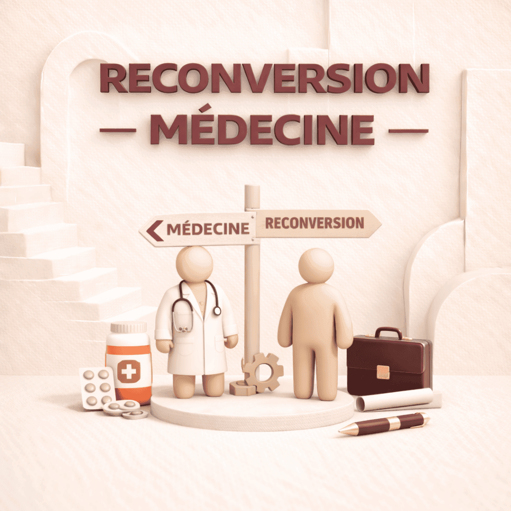 Reconversion médecine : quelles options pour changer de voie ?