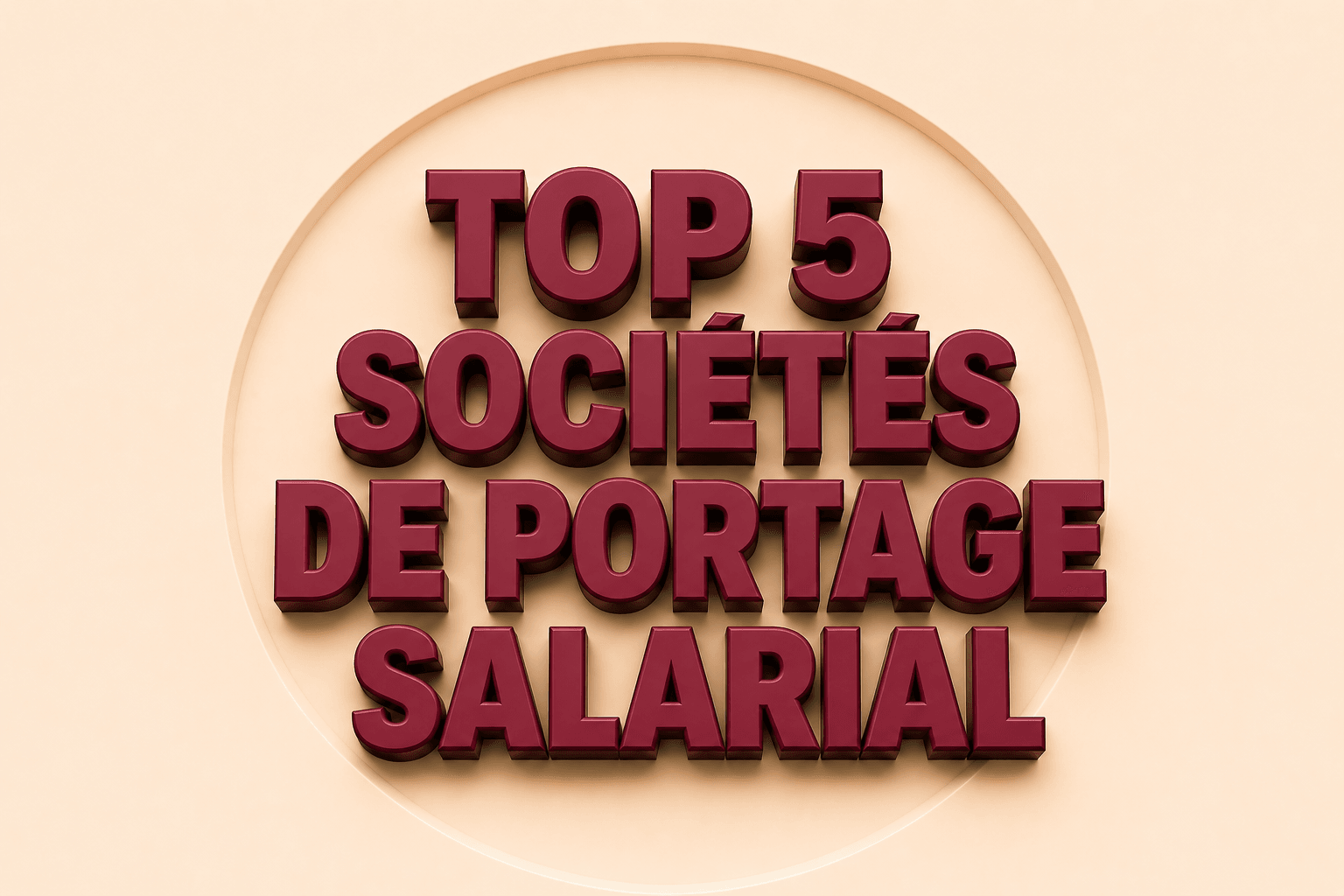 Top 5 des meilleures sociétés de portage salarial