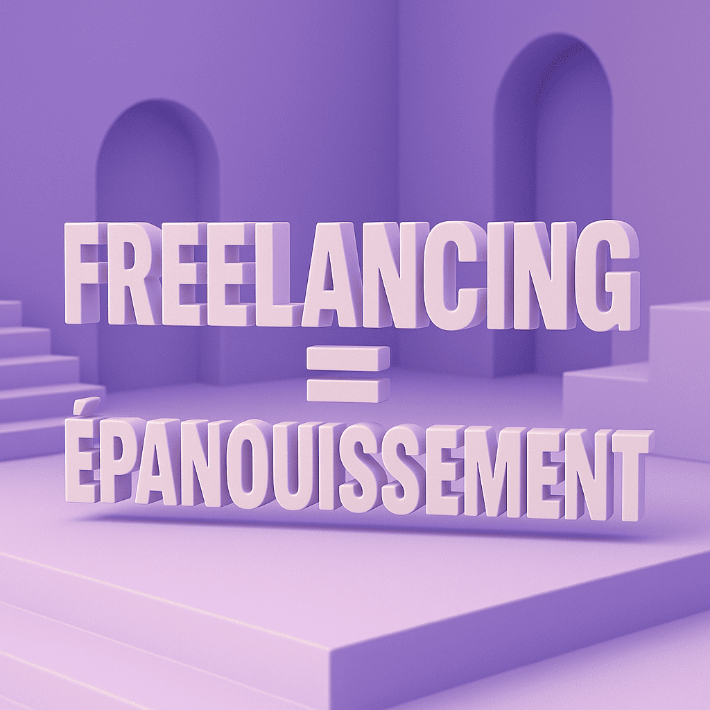 Le freelancing, source d'épanouissement !