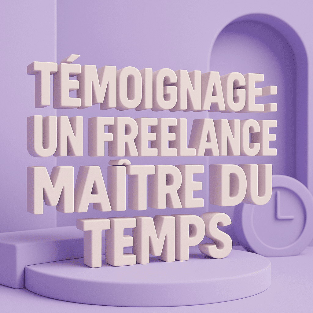Matthieu K. témoigne — Un freelance maître du temps