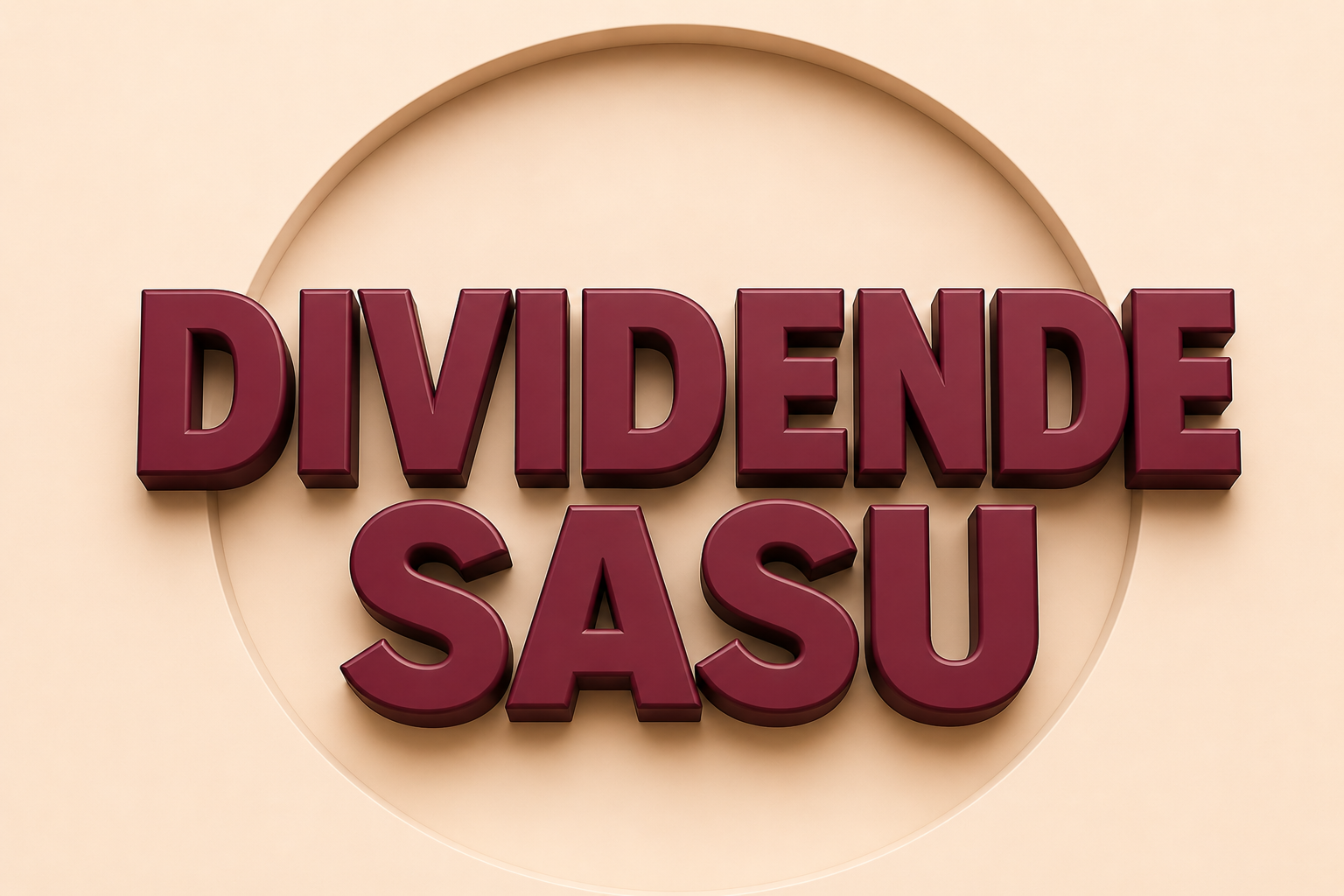 dividende sasu