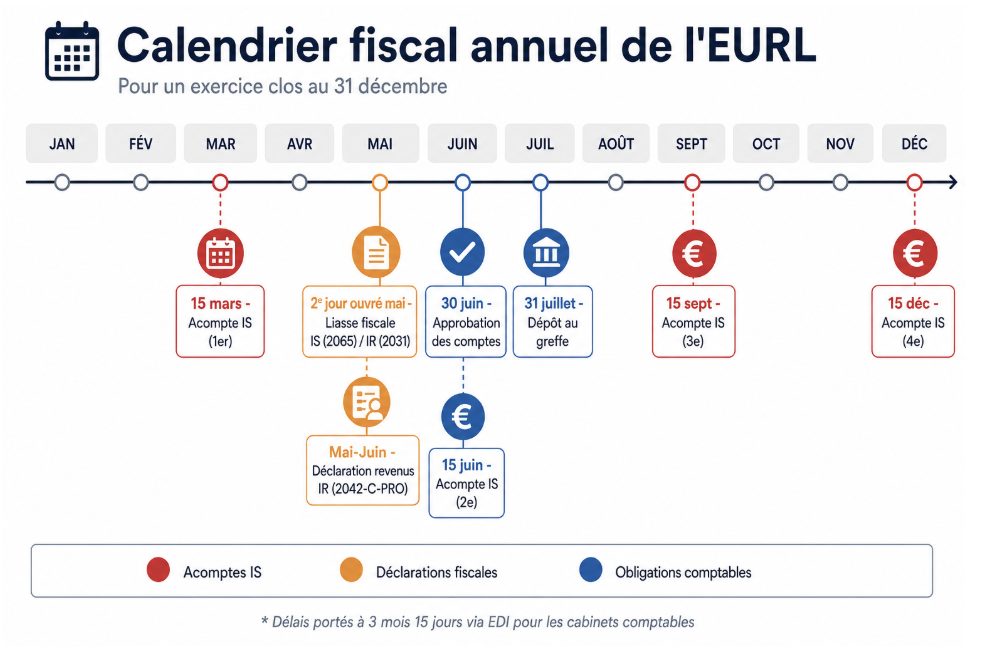 calendrier fiscal